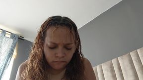 The Beautiful Bony Swallows My Cum. POV