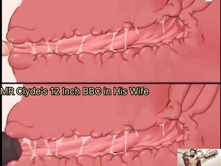 Mr Clyde's 12 Inch BBC Vs Cuckold Husbands Wang