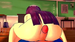 Fern Tempts Her Teammate with Steamy 3D Blowjob in Athletic Gear