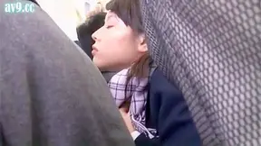 Innocent Japanese Teen Fucked Raw in Crowded Subway – Public Lust Exposed