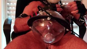 Cigar, Big Pipe, Ball Stretching and Balls/cock Pumping