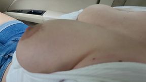Big Titted Stranger lets Me Grab and Play with Her in the Car