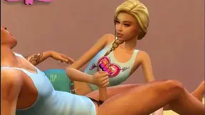 Busty Anime Babe Get Netorared by Her New Friend in Wild Ecchi Fantasy Sex