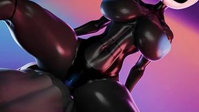 Rule-34 Hollow Knight with ridiculous curves fucks in 3d action