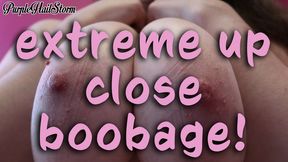 Extreme Up Close Boobage - SD