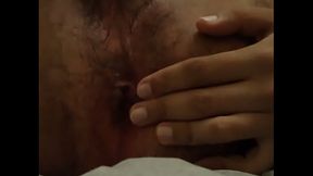 jugando con mi dildo