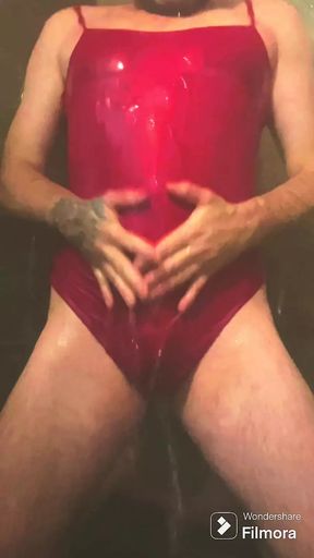 New Red Swimsuit
