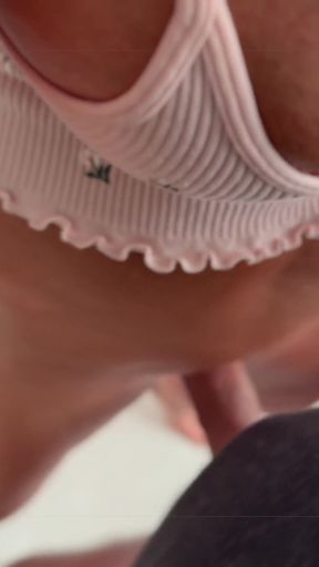 She Moans Climaxes and Pisses All Over My Cock.