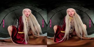 VR Conk Game Of Thrones XXX Parody with Lilly Bell as Rhaenyra Targaryen Porn