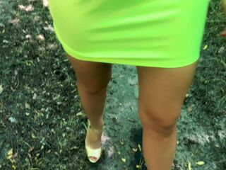 Public Pissing in the Park! Rate my outdoor fascinating snatch and pee
