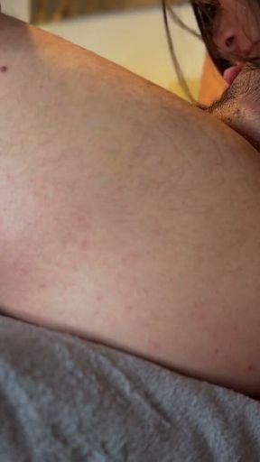 Rimming, Fingering His Ass and Deep Blowjob for My Husband