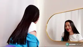 Lola Li, 18, is a brace-face with perfect, perky knockers