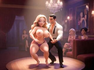 S2E7 No One is Virginal - Cheating Hotwife Gets Surrounded and Squeezed by Multiple Males at the Intimate Chicks’s Club
