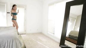 Fiery Alison's hardcore movie
