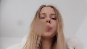 Tall Princess Kelly Spit in Your Face and Mouth