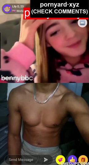 Amateur teen reacts to homemade porn video