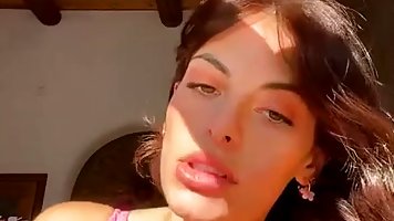 Big boobs brunette MILF Alexa Pearl plays with dildo