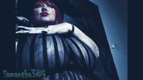 bbw witch big titty joi