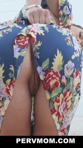Busty Stepmom Krissy Lynn Takes Her Stepson's Hot Load   Clip 1