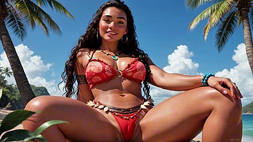 Moana: Paradise Island of Lust, Pleasure and Sex (AI Generated)