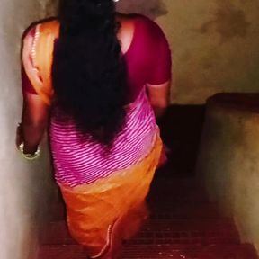 Old man cheating wife and fucking step daughter, telugu dirty talks.