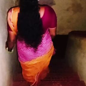 Old man cheating wife and fucking step daughter, telugu dirty talks.