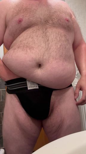 Chub plays with Dildo and Fat 1