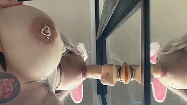 Bunny Girl Loves To Fuck With A Big Cock And Cum