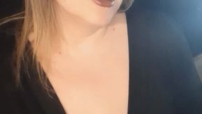 smoking and blowing my smoke in your face