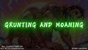 Deep Male Dirty Talk and Grunting