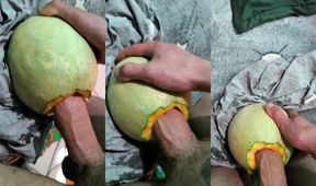Big Cock Annihilates Melon Hole Gushing Cum Chaos