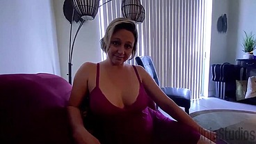 Step Mom Helps Step Son On Valentines Day - Brianna Beach