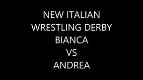 BIANCA VS ANDREA , PART 2 : ARM WRESTLING