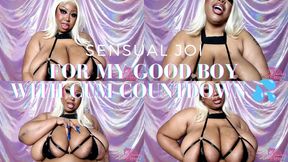 Sensual JOI for my GOOD Boy with Cum Countdown
