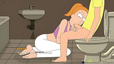 RICK AND MORTY A WAY BACK HOME - BETH/SUMMER/JESSICA TTS DONE WITH AI SPEECH GENERATOR