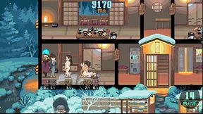 Yukiya Hot Spring ~The Waters of Fertility [Hentai game PornPlay] Ep.3 onsen cuckold orgy