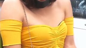 Natalia in the subway: amateur porn