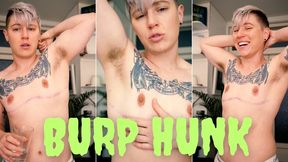 Burp Hunk: Fit FtM Flexes and Belches For You - 1080p