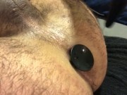 Anal plugs stuffed in my hole