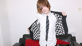 Tyler Wanking In His School Uniform! - Tyler Archers Uniform Jerk