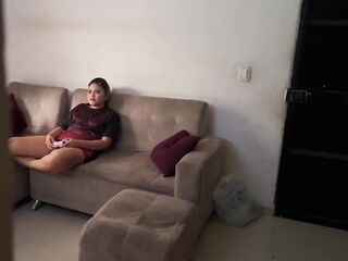Stepsister not merely loves to play with my PlayStation