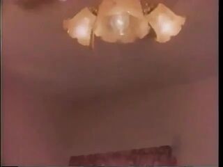 Older Brunette hair Gets Curly Twat Banged