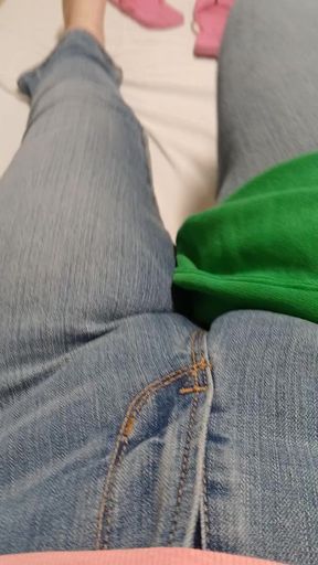 Risky rub.. clothes on.. at the ER