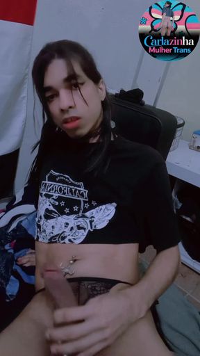 Want to Cum in Carlazinha's Mouth? Watch This Naked Slut