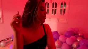 Party night; dancing and drinking But most importantly trying to win over the bartender