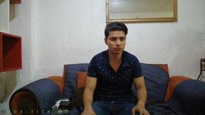 Twink Andre Gets Handgagged & Humiliated By Master Fercho For Being Such A Ridiculously Weak Boy. And He Wants To Be A Man? More Of A Pussy!