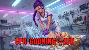CPR Gooning #16B: Breath-Sync Trance Compressions (Animated)
