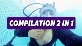 Underwater Fetish Girl: Scuba Gear & Gas Mask Pool Ecstasy (18 Min MOV HD)