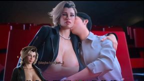 Hot stepmom seduces with 3D hentai animated sex at the movies