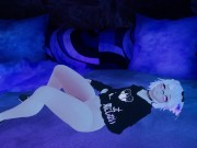 VRChat Femboy has some "fun" with a big toy IRL - Quck Test Video
